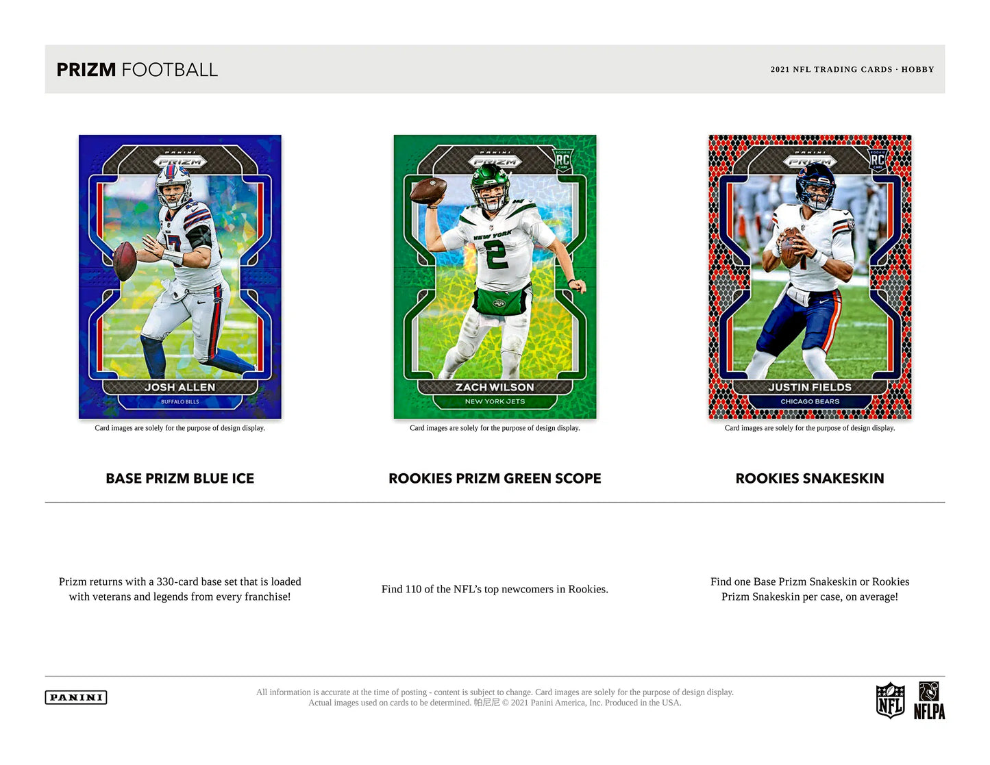 2021 Panini Prizm Football - 1-Box Random Divisional [1 Random Division per Spot] - #01