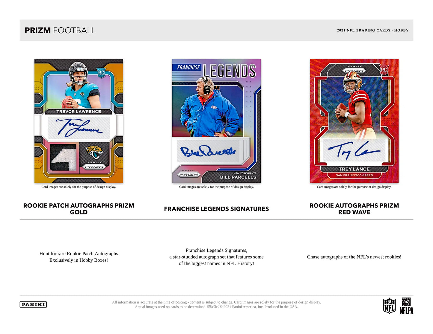 2021 Panini Prizm Football - 1-Box Random Divisional [1 Random Division per Spot] - #01
