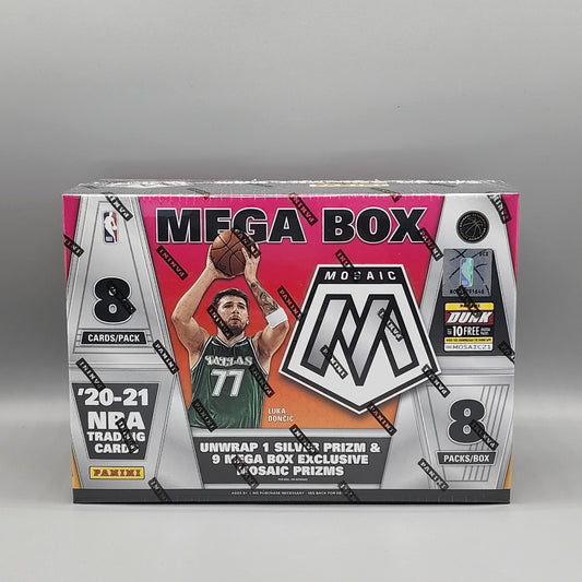 2020-21 Panini Mosaic Basketball Mega