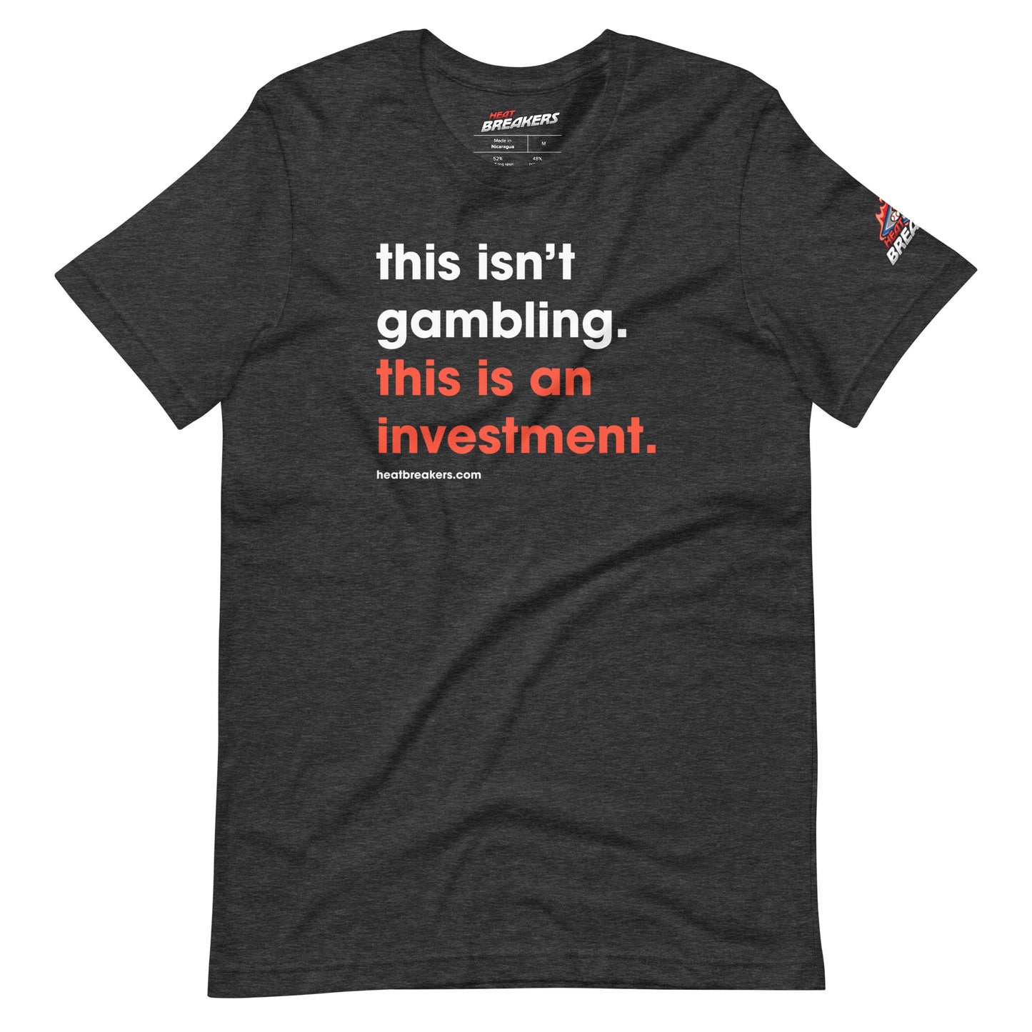 INVESTING, NOT GAMBLING Tee (Limited Edition)