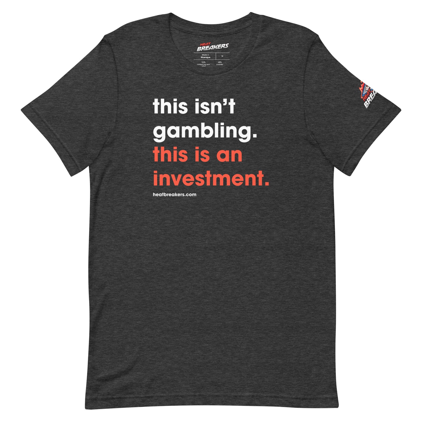 INVESTING, NOT GAMBLING Tee (Limited Edition)